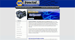 Desktop Screenshot of napaironcladengines.com